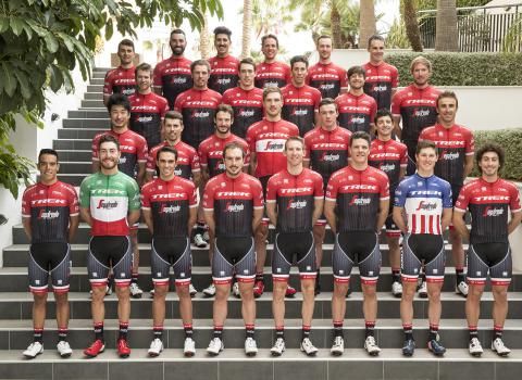 The 2017 Trek-Segafredo team