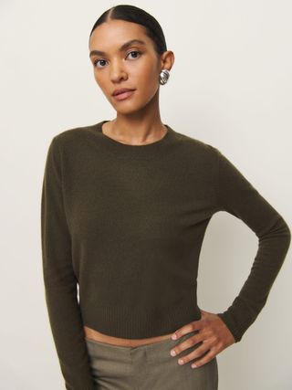 Dana Cashmere Crew Sweater