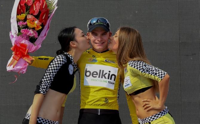 Moreno Hofland (Belkin) remains in yellow with one stage to go