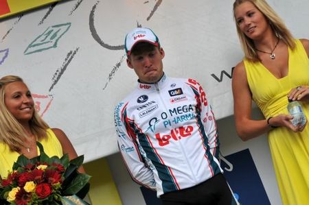 Omega Pharma-Lotto's Jan Bakelandts was the most aggressive rider.