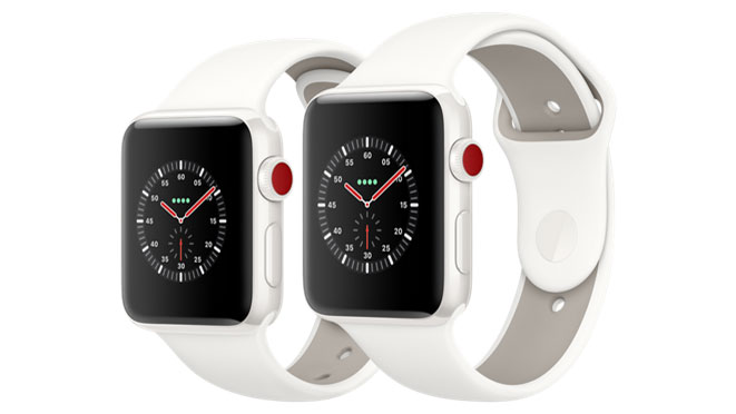 Apple Watch 3 Edition with ceramic case (Image Credit: Apple)