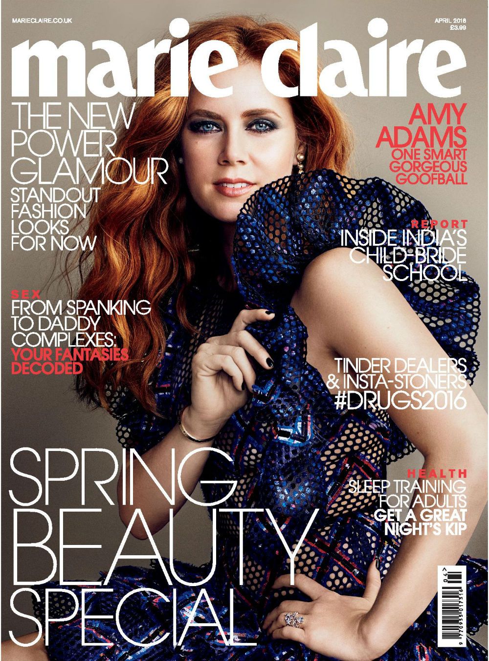 Marie Claire April 2016 Cover - Amy Adams | Marie Claire UK