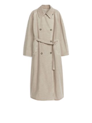 Garment-Dyed Trench Coat