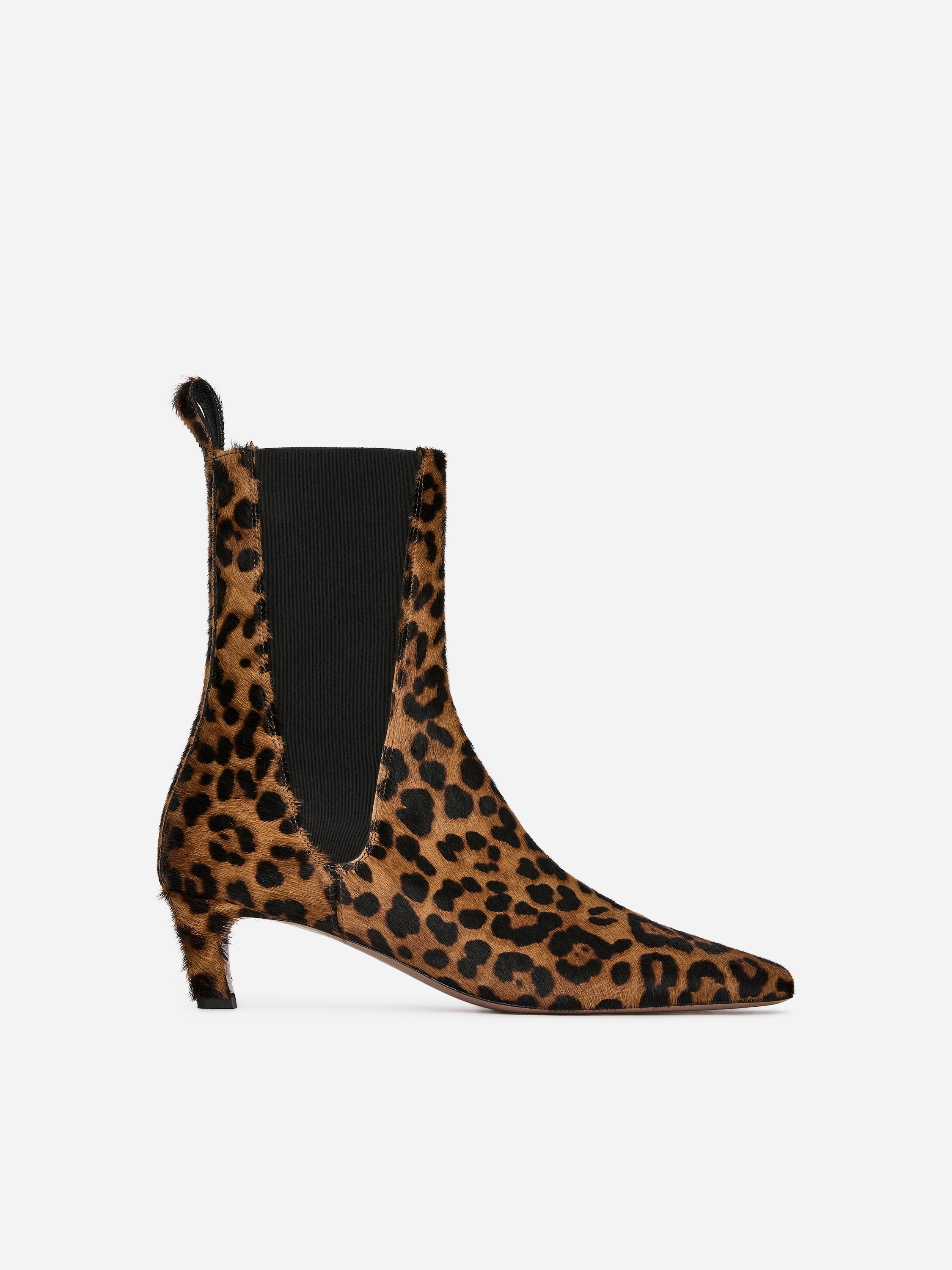 Pony Hair-Effect Ankle Boots &amp;ndash; Beige/black &amp;ndash; Arket Gb