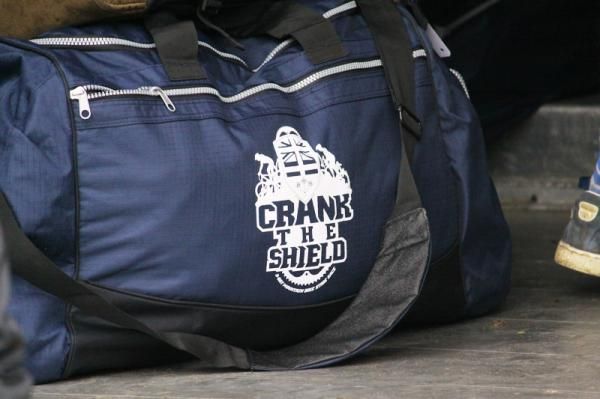 A racer's bag