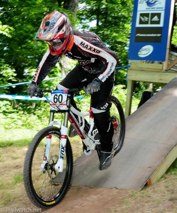 Mark Scott (Team Maxxis) leaving the start house