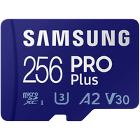 Samsung Pro Plus + Adapter | MicroSD 
256GB | 160MB/s | &nbsp;$54.99 $27.99 at Amazon (save $27)