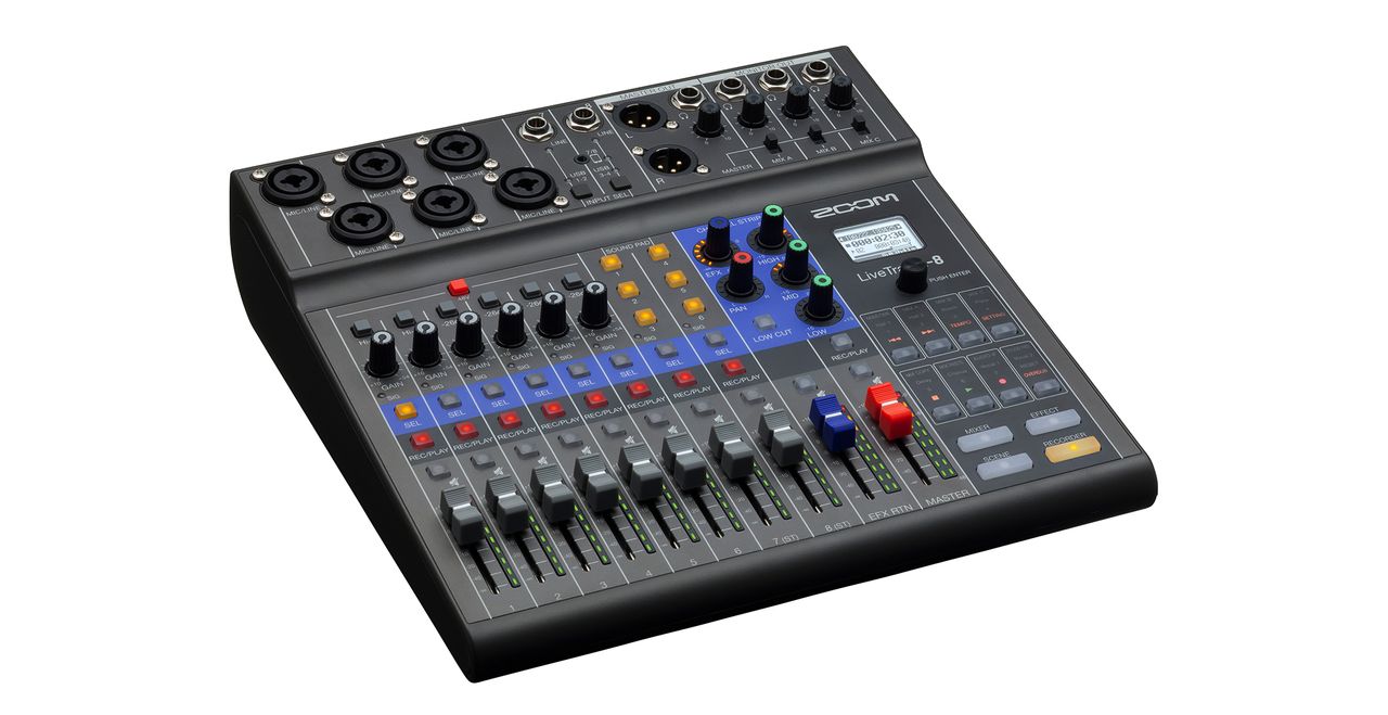 Zoom LiveTrak L-8