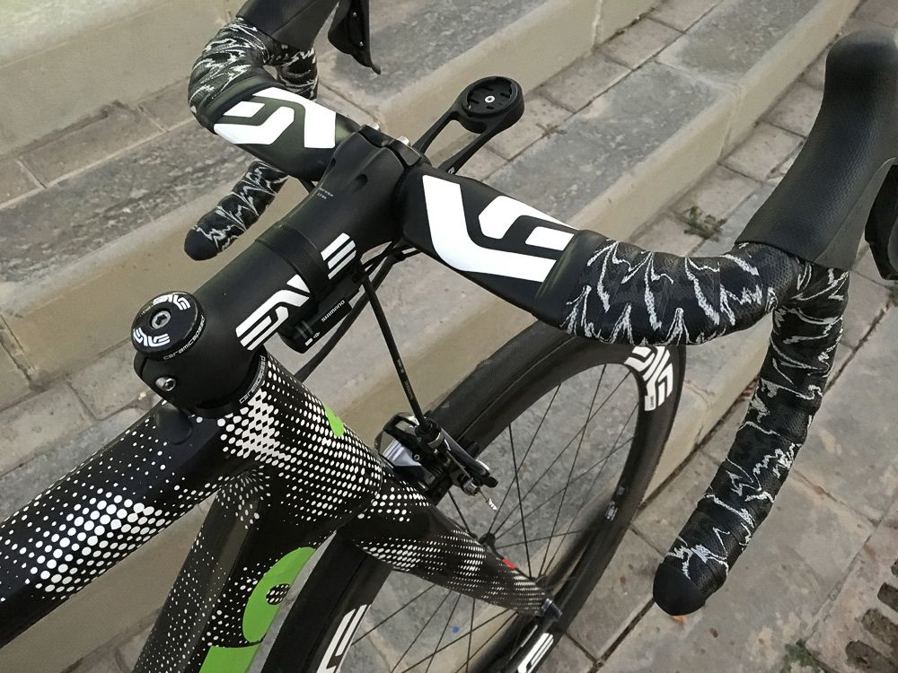 Dimension Data also work with Enve for their bars and wheels