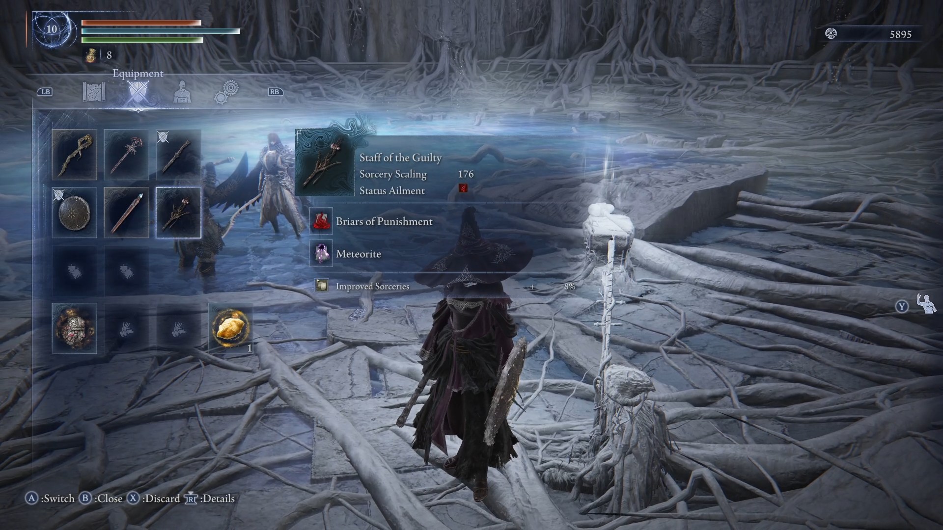 Elden Ring Nightreign Recluse build: A staff that inflicts bleed and improves sorceriers.