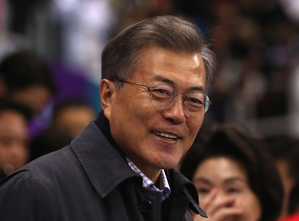 South Korean President Moon Jae-in