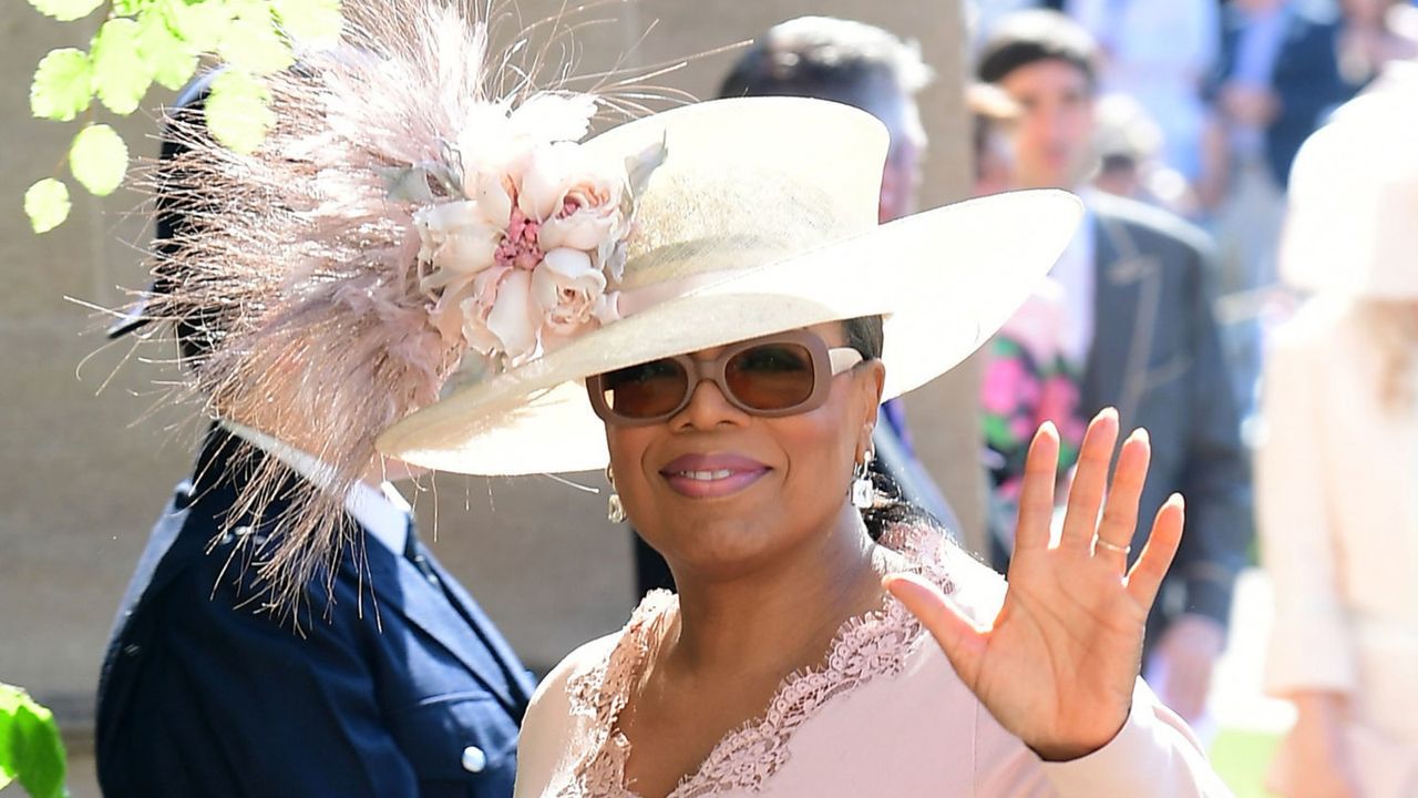 Oprah Winfrey at Prince Harry and Meghan&#039;s wedding