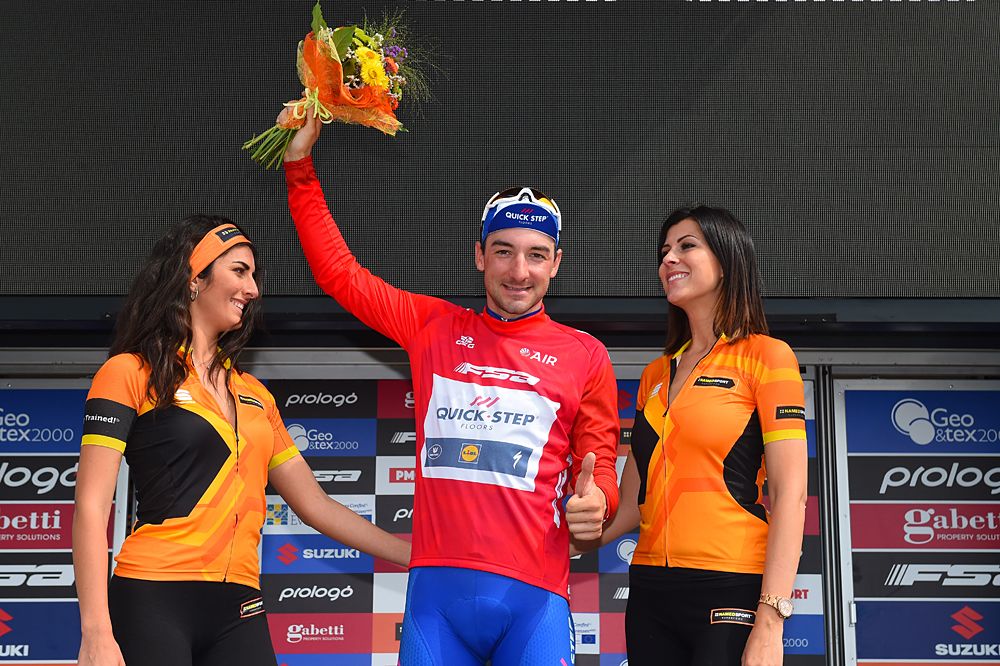 Elia Viviani wins stage 5 and secures the points jersey at Adriatica Ionica Race
