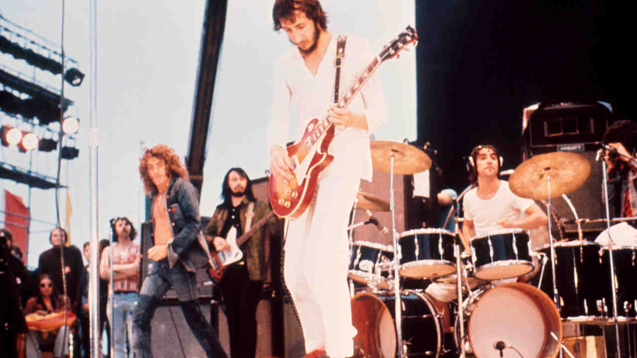 The Who performing live in the early 1970s