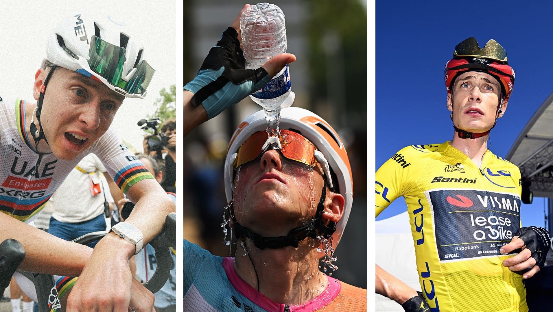 Slitne, gjennomvåte og utmattede – slik så syklistene ut etter første uke av Tour de France