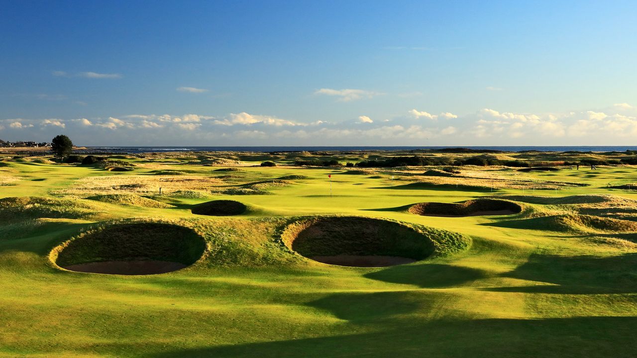 Carnoustie Golf Links pictured