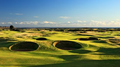Carnoustie Golf Links pictured