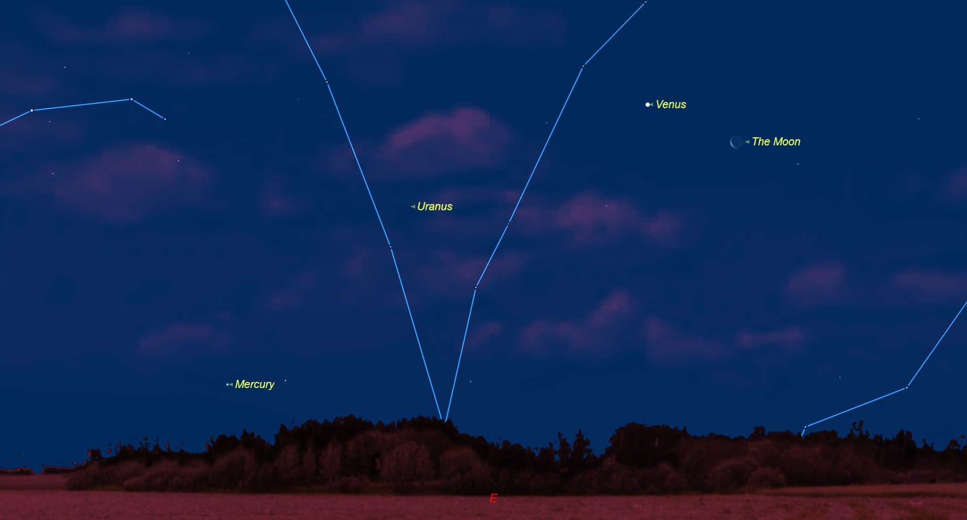 See the Crescent Moon and Venus Shine Together Before Dawn Monday | Space