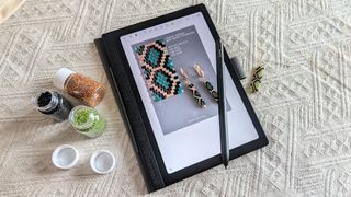 Huion Note E Android tablet with a stylus and paper-like display