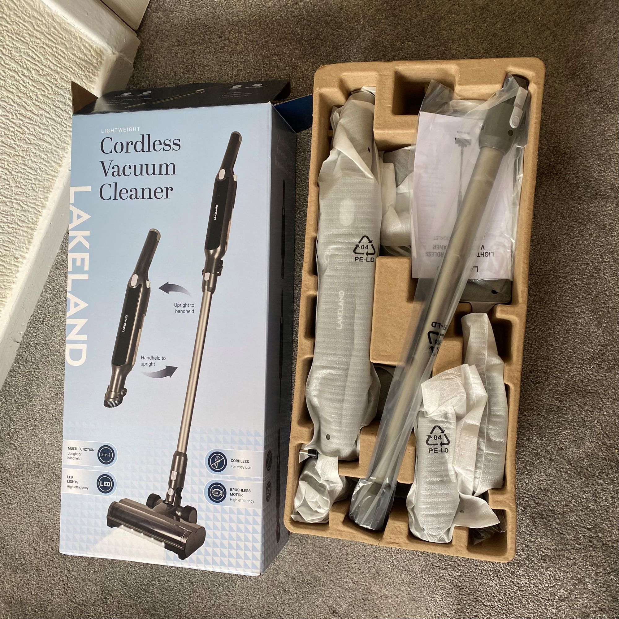 Lakeland 2-in-1 Cordless Vacuum cleaner review
