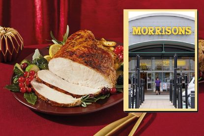 Morrisons Christmas food and drop in of a Morrisons store external image