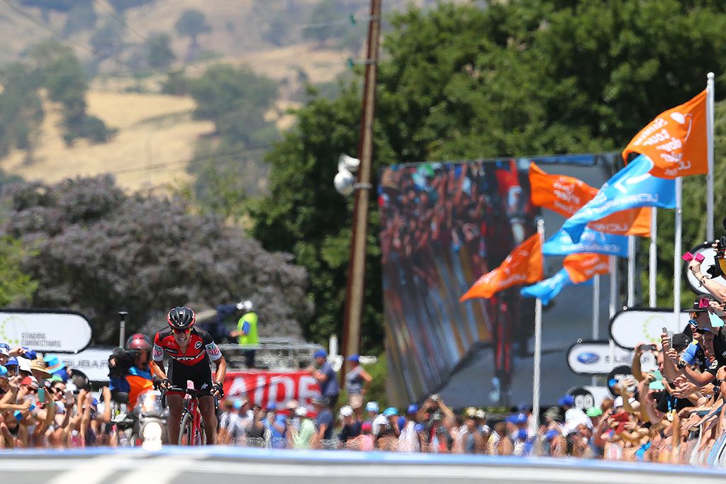 Richie Porte (BMC) cresting