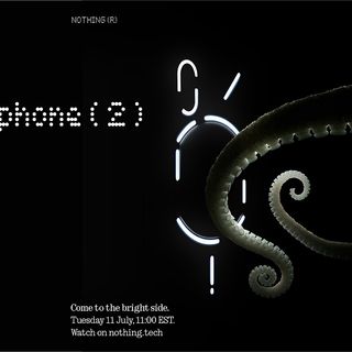 A Nothing Phone (2) teaser with octopus tentacles and a July 11 date.