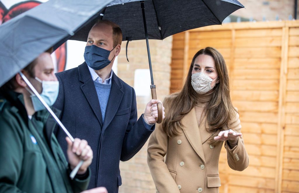 The Duke And Duchess Of Cambridge Visit Newham Ambulance Station