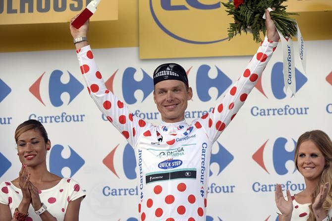 Tony Martin (Omega Pharma-Quickstep) took over the mountains classification lead