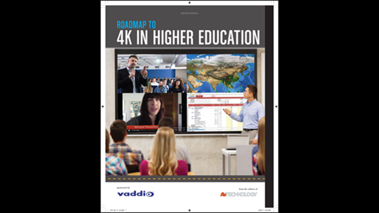 Roadmap to 4K in Higher Education