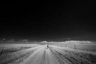 Gravel roads, photo from Unbound 2021