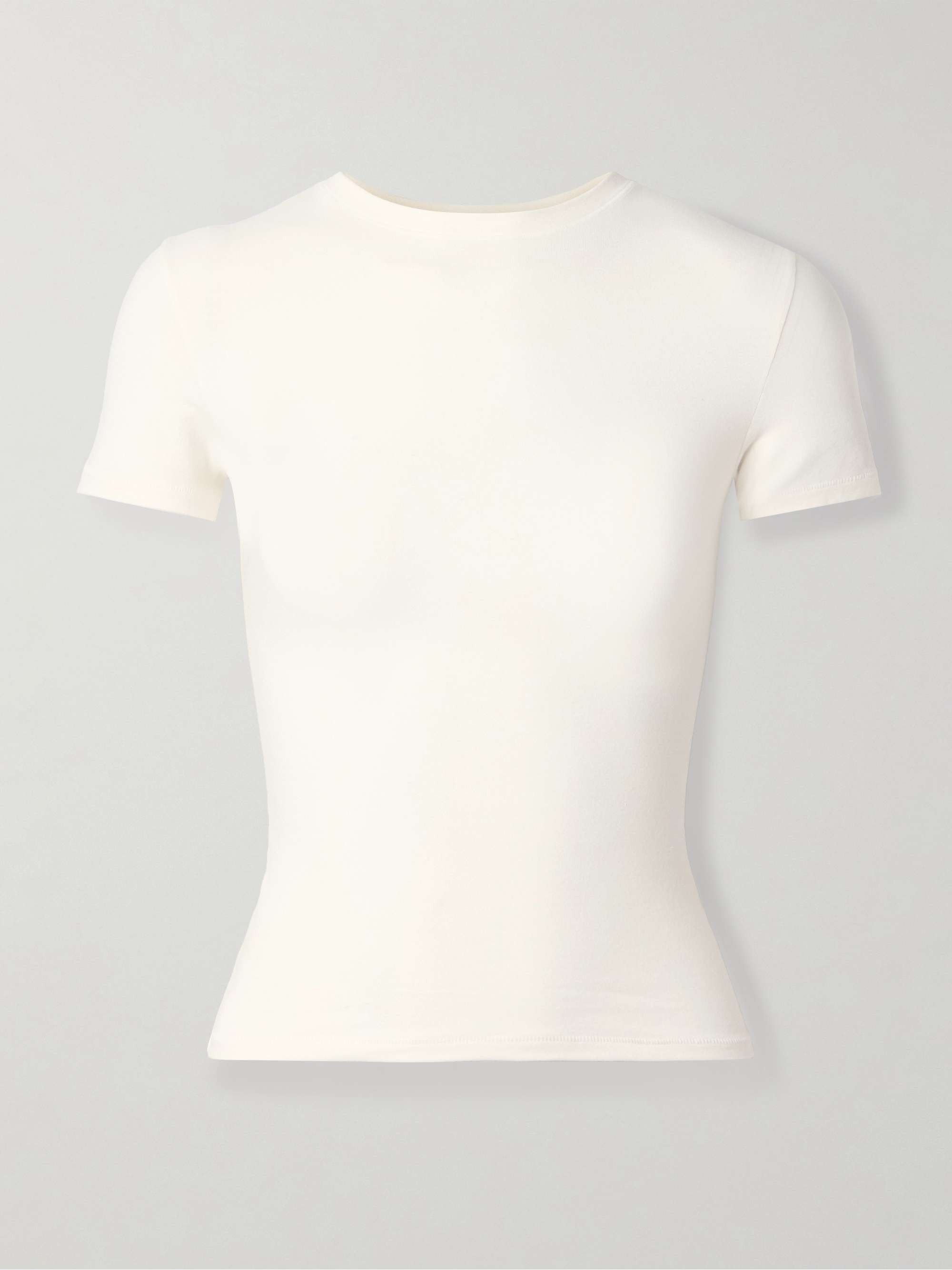 Stretch-Cotton Jersey T-Shirt - Marble