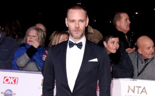 Joe Absolom on the red carpet at the NTAs