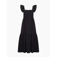 ISLA ORGANIC TIERED SKIRT MIDI DRESS - £85 at French Connection