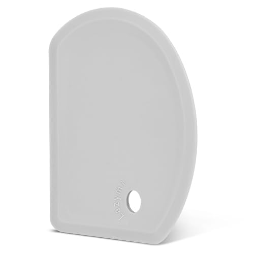 Flexible Silicone Dough Scraper Cutter for Pizza Dough Bread Bench Scraper