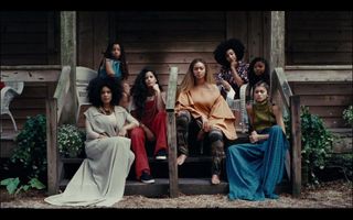 Beyonce with other black women