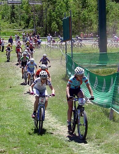 The start of the short track at Deer Valley