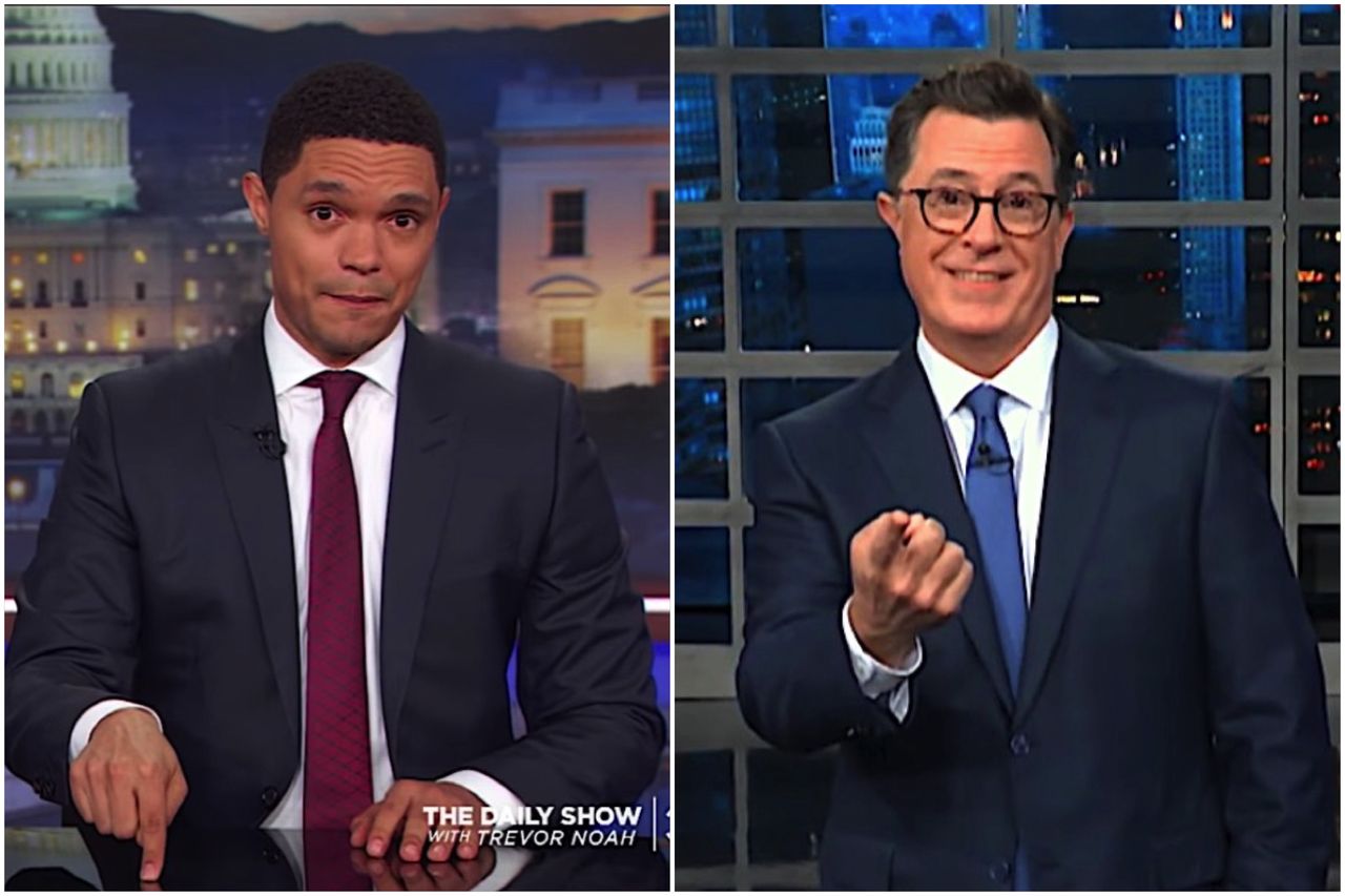 Stephen Colbert, Trevor Noah recap Day 6 of Manafort trial