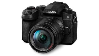 Panasonic Lumix G95 on a plain white background