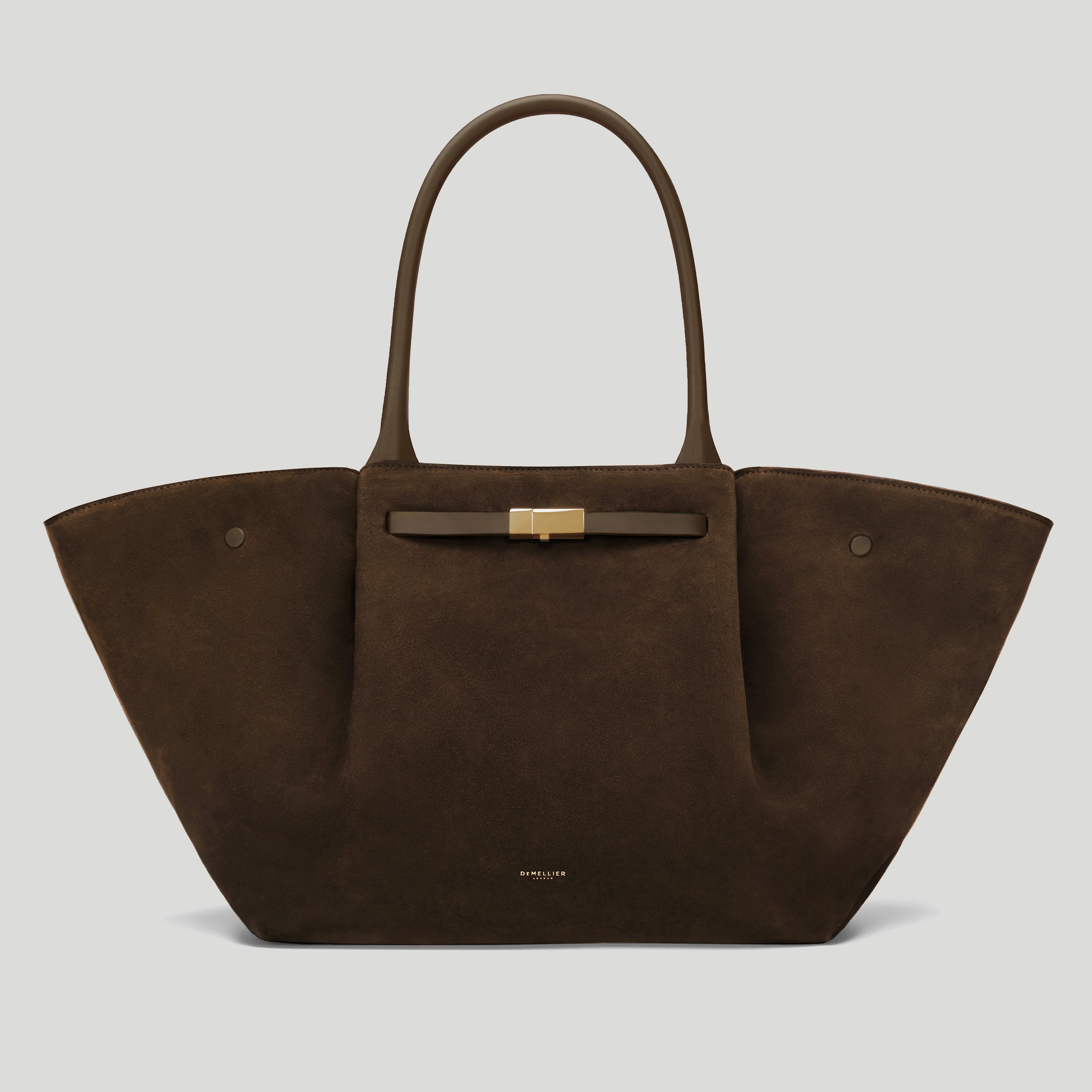 The New York | Mocha Suede &amp;amp; Mocha Smooth | Demellier