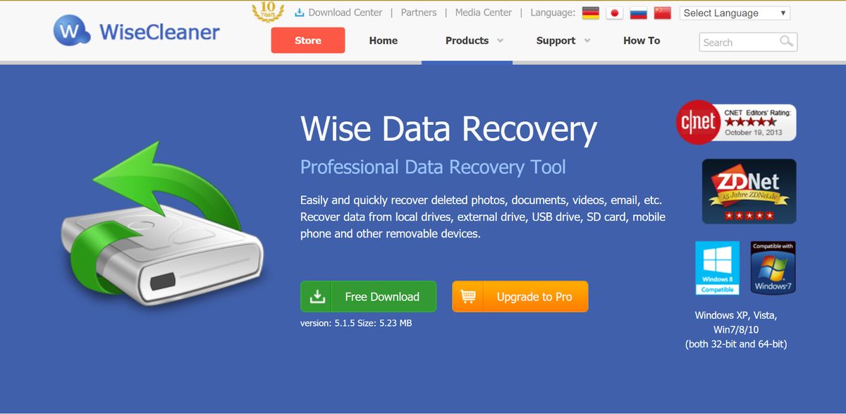 recover lost files free software cnet