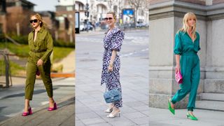 street style what to wear to a bridal shower jumpsuit