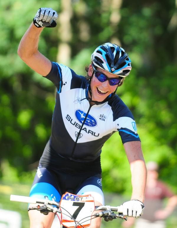 Sam Schultz (Subaru-Trek) takes his first Elite level national victory.