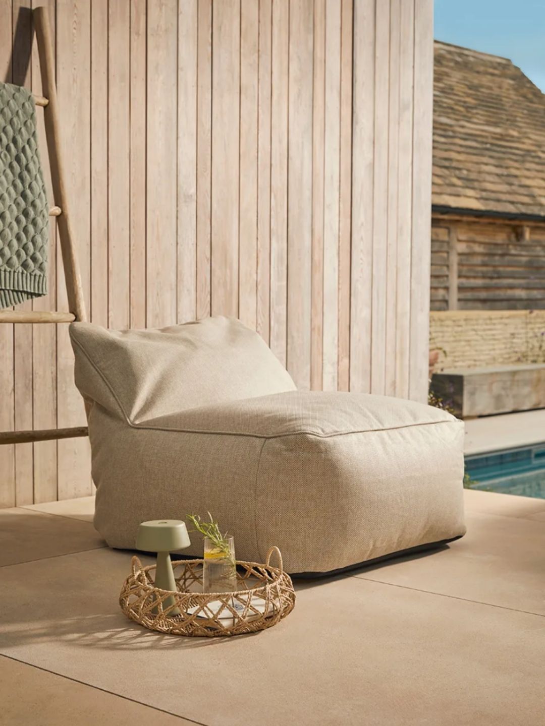 Cox &amp;amp; Cox, Harlington Indoor Outdoor Beanbag Chair