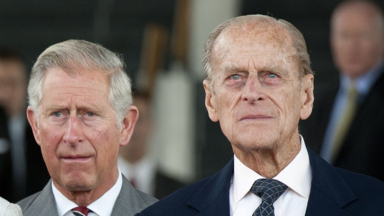 Prince Charles and Prince Philip