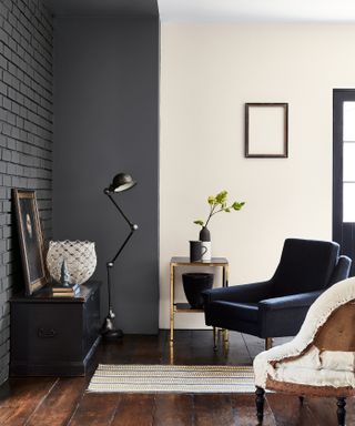 Creative director at Little Greene shares her favorite shade of gray, popular shade of gray in a living room