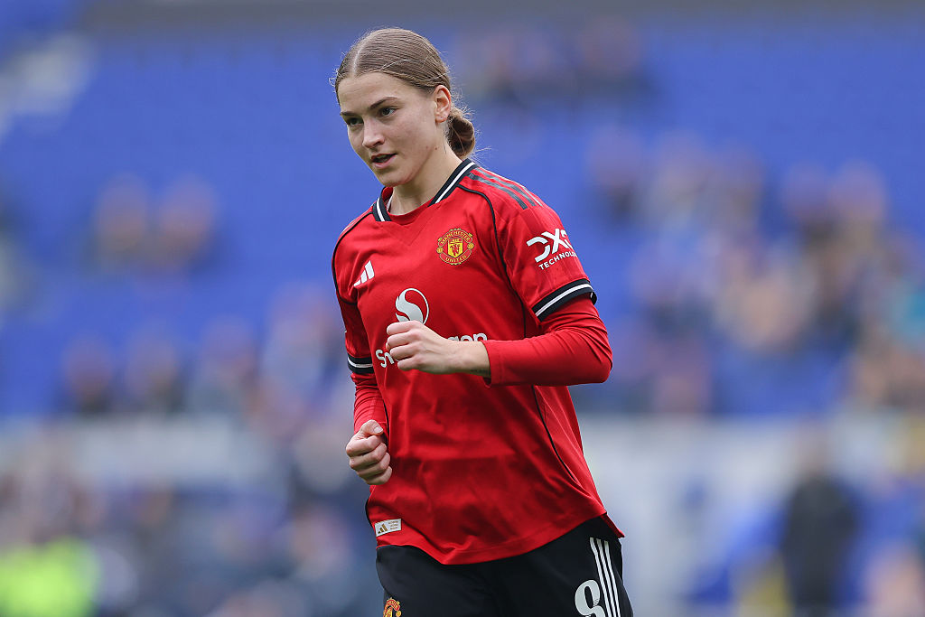 Manchester United goalscorer Jess Park