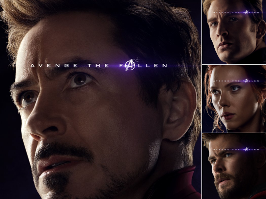 Men's Marvel Avengers: Endgame Happy Hogan Avenge The Fallen Tee