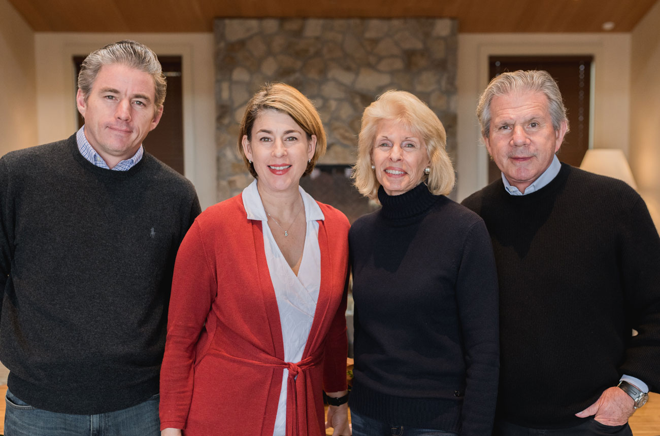 Left to right: Greg, Jaime, Daphne and Bart Araujo.