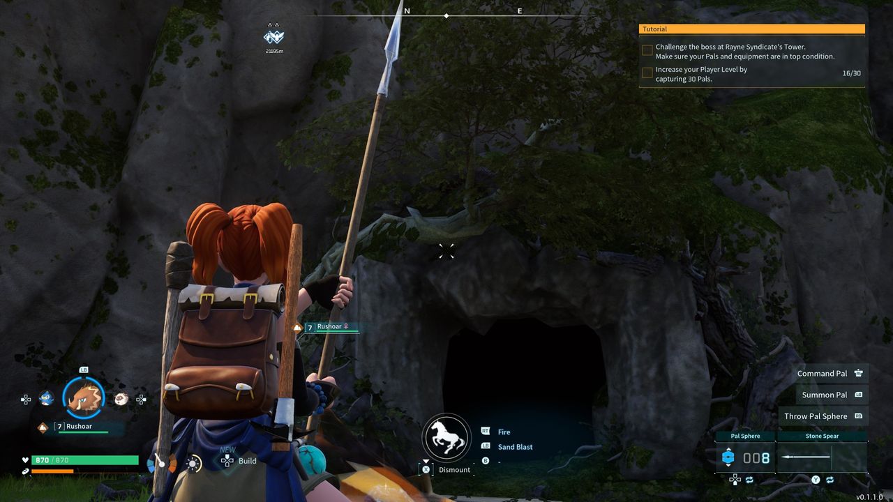 Dungeons in Palworld
